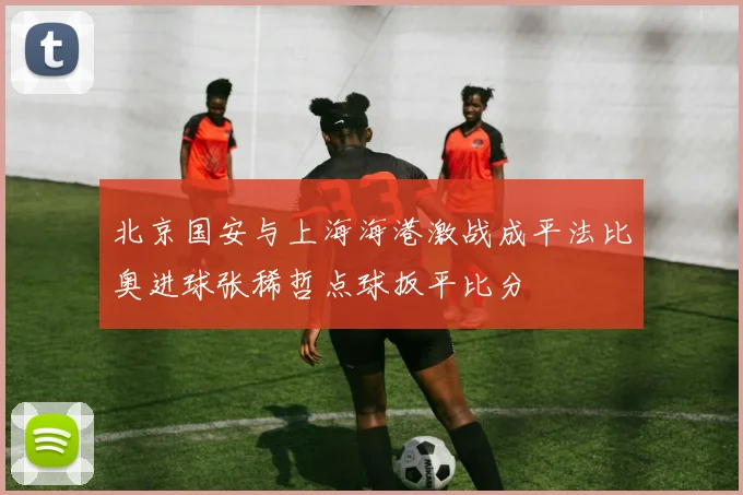 北京国安与上海海港激战成平法比奥进球张稀哲点球扳平比分